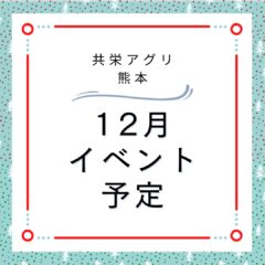 2022年12月 熊本:イベント情報公開