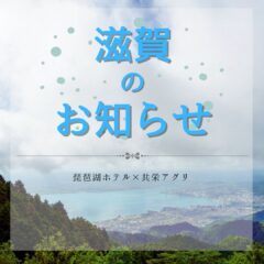 共栄アグリのきくらげが琵琶湖ホテルで堪能できます